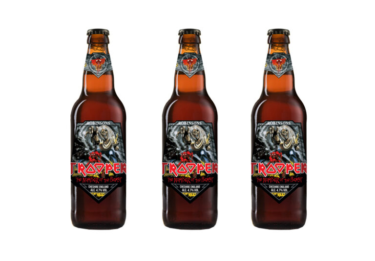 Nuova bottiglia Iron Maiden Trooper Ale Interbrau